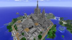 free Minecraft castle picture